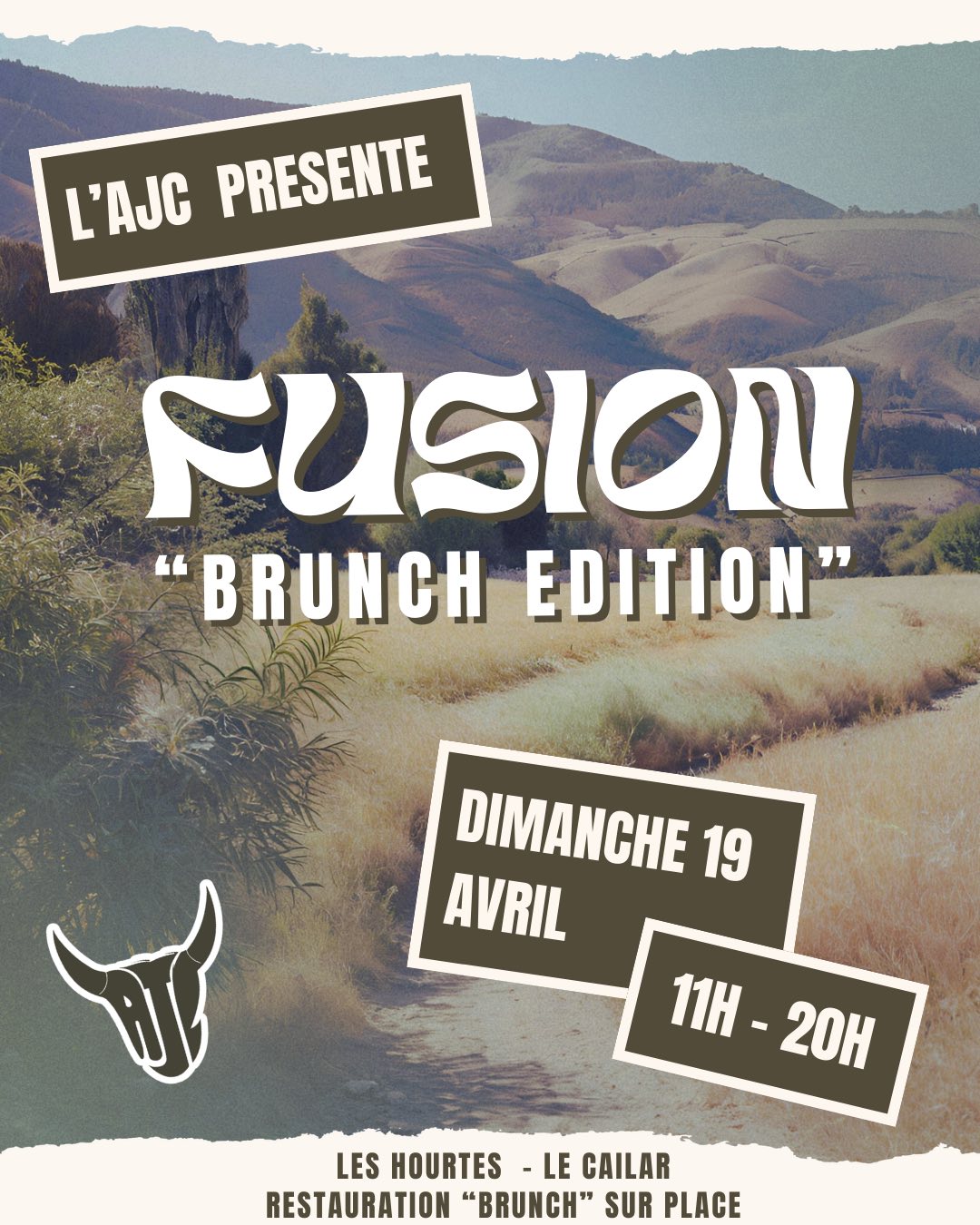 Fusion "Brunch édition" - Dimanche 19 avril  Le Cailar
