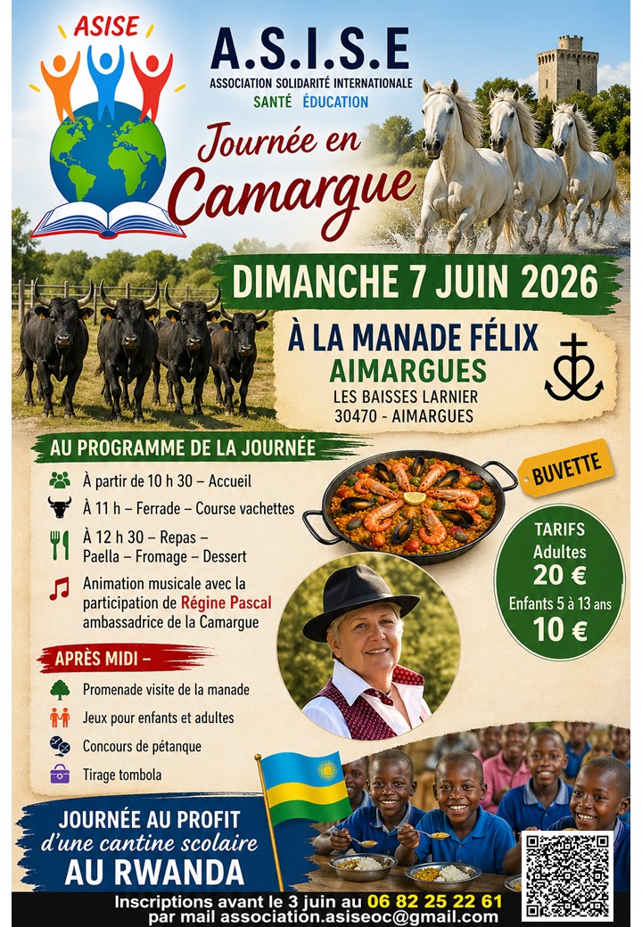 Journée en Camargue - Manade Félix Dimanche 07 juin aimargues