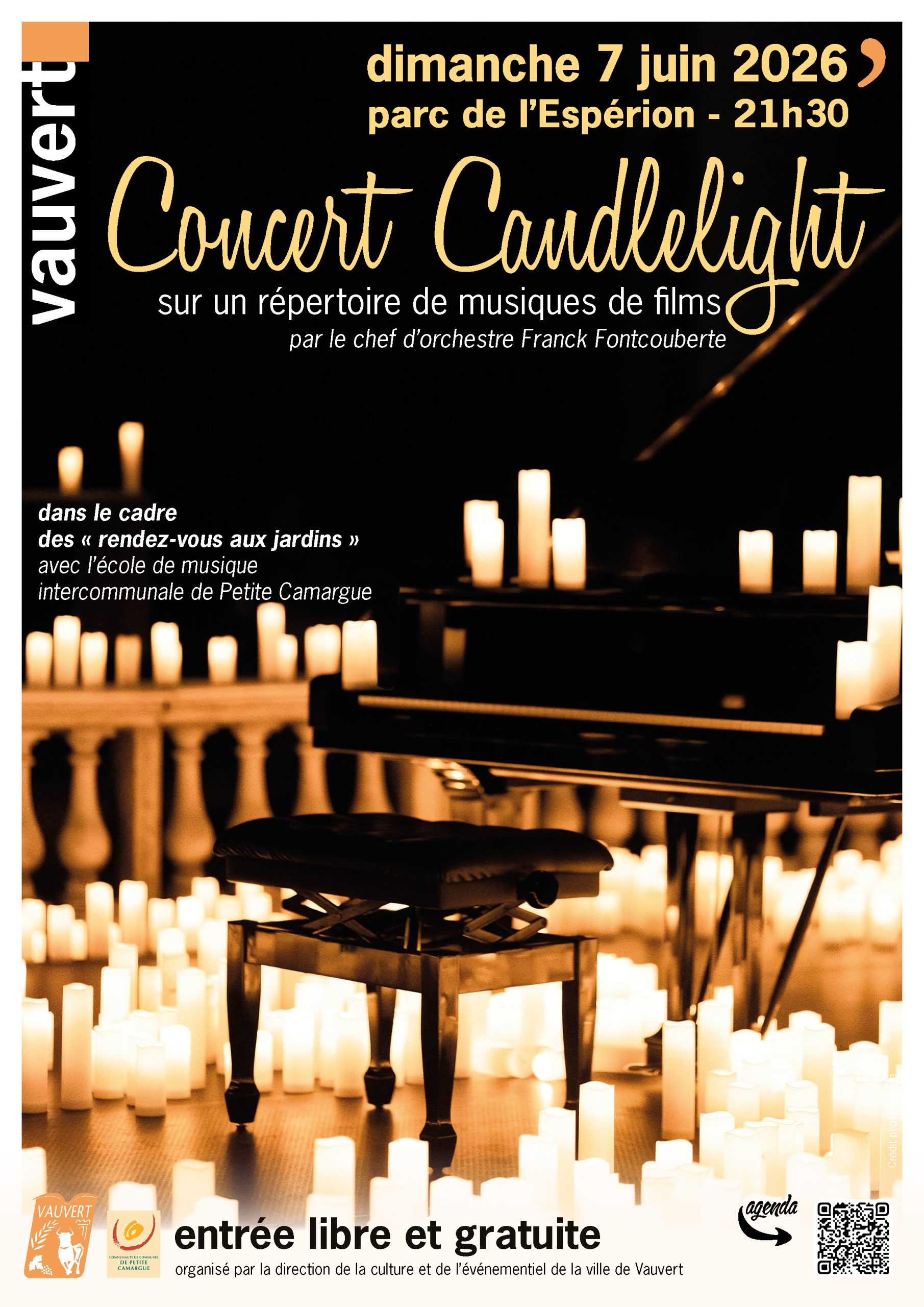 Concert Classique Candlelight - Dimanche 07 juin à Vauvert