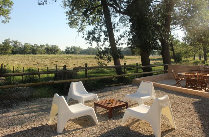 rental farmhouse les hourtès gîte le moulin manade agnel Le Cailar