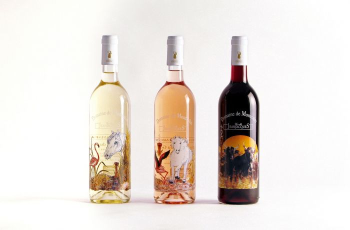 Bouteilles sérigraphiées