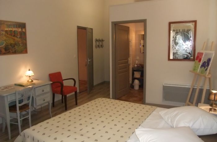 Mas Tolosan chambre Van Gogh Vauvert