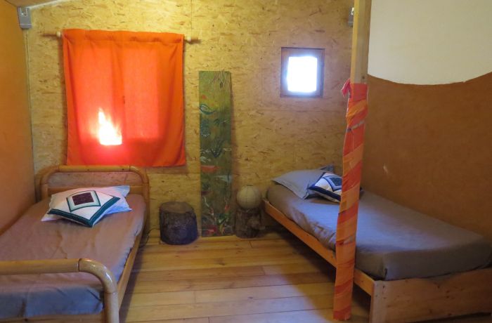 dormitory room natural welcome single beds
