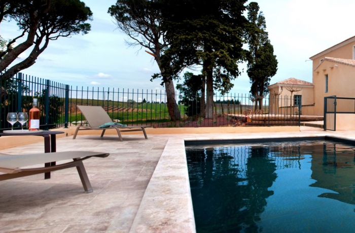 Gîtes de France 5 ears Chateau Bellefontaine Mansion swimming pool