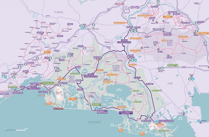 vélo en camargue