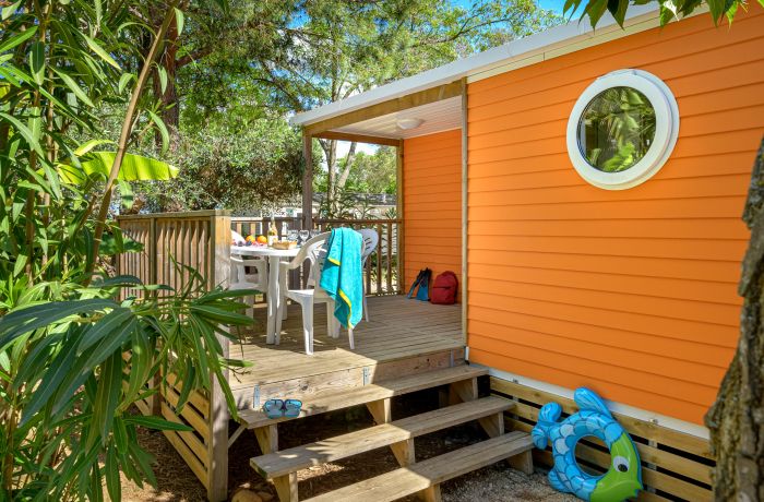 Camping le mas de mourgues in the Camargue mobile home