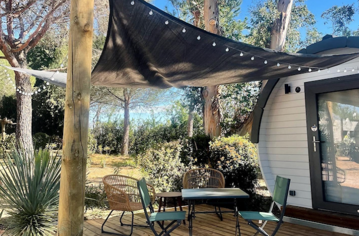 Camping le mas de mourgues in the Camargue Tonneau des Costières