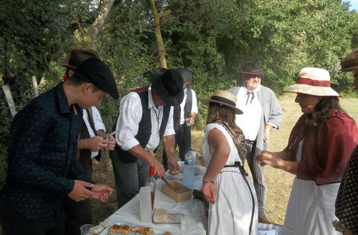lunch at the Camargue meadow