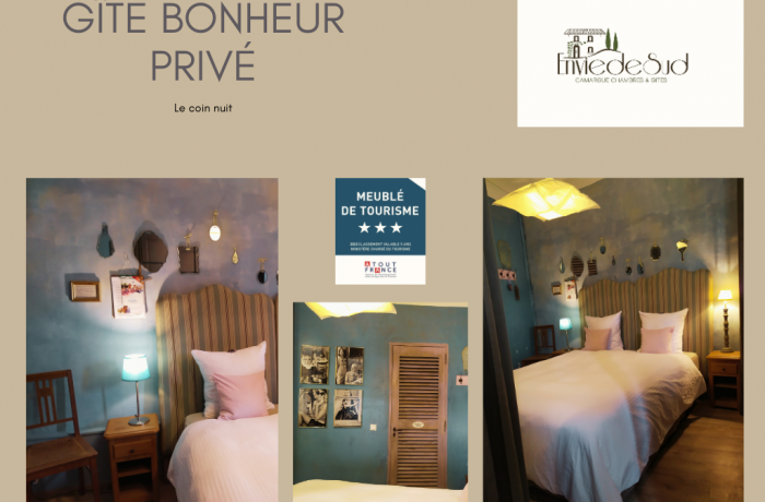 furnished tourist rental "Private happiness" Desire for south Vauvert 