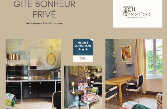 furnished tourist rental "Private happiness" Desire for south Vauvert 