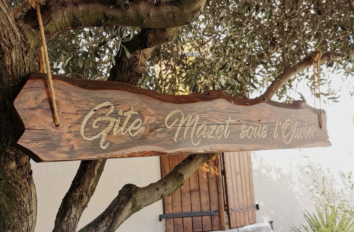 rental the cottages under the olive tree cottage Le mazet under the olive tree