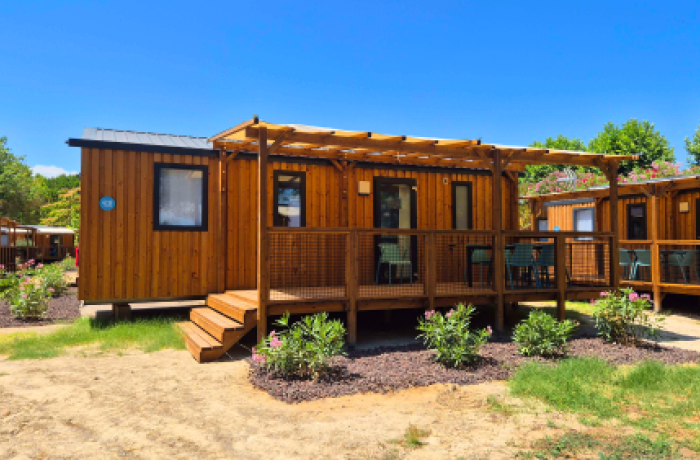 Camping Monte Cristo à Vauvert, mobil-homes