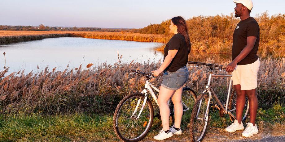 balade en velo camargue